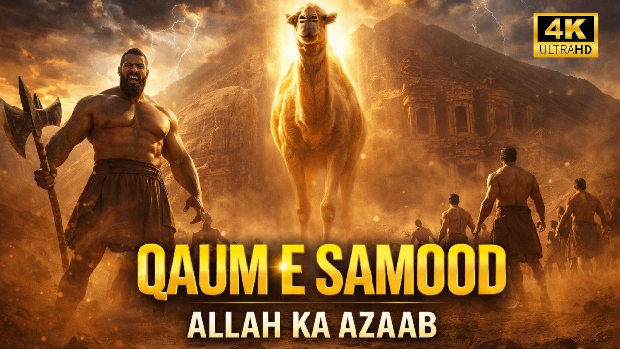 Qaum-e-Samood Ka Anjam | Allah Ne Samood Ki Qaum Ko Kyun Tabah Kiya? | Quran Ki Kahaniyan