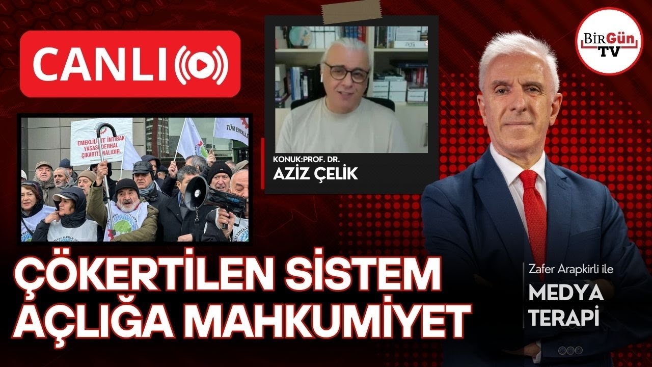 #CANLI | Çökertilen sistem, açlığa mahkumiyet | Zafer Arapkirli ile Medyaterapi 06.02.2026