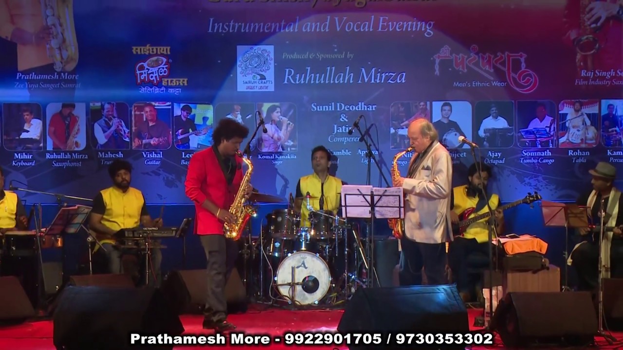 Live Performed O Meri Soni Meri Tamanna Saxophone Cover By RAJ SODHA JI & PRATHAMESH MORE