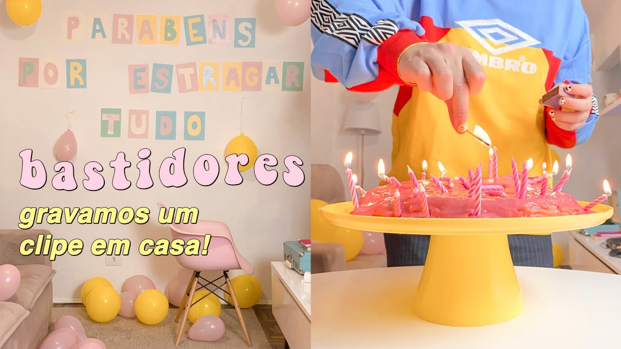 gravamos um clipe EM CASA!