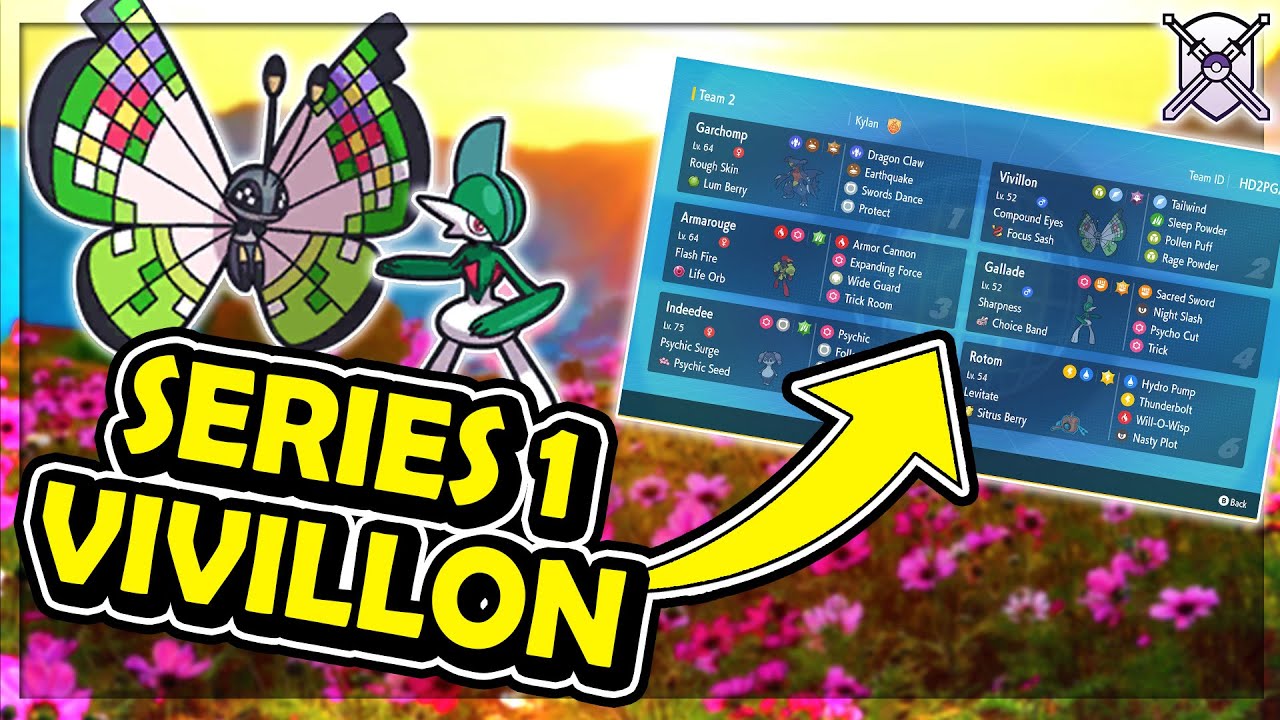 SERIES 1 VIVILLON TEAM | VGC 2023 | Pok&eacute;mon Scarlet & Violet - Pokesports