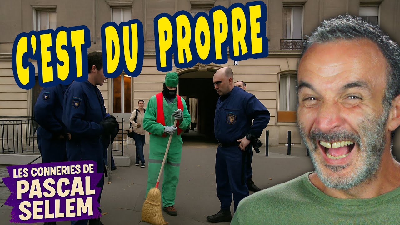 PRANK : Je m'occupe de la propret&eacute; &diams;︎ Pascal Sellem