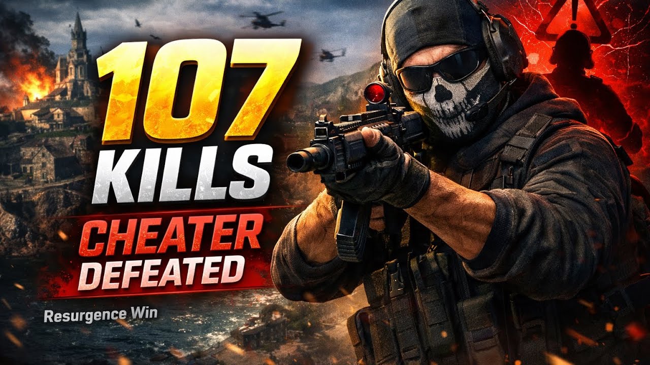 Call of Duty: Warzone Resurgence Havens Hollow 107 Kills/122 Elims Victory Against a Cheater! 4K60