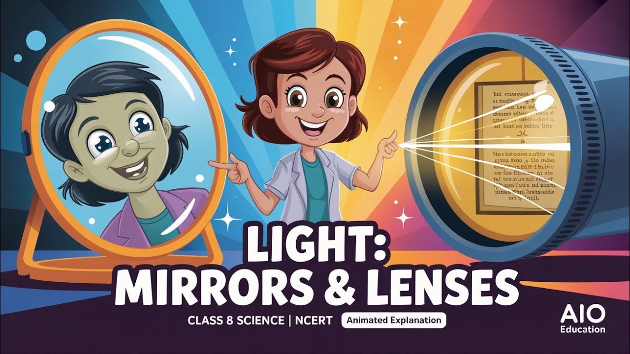 Class 8 Science Chapter 10 &ndash; Light: Mirrors and Lenses