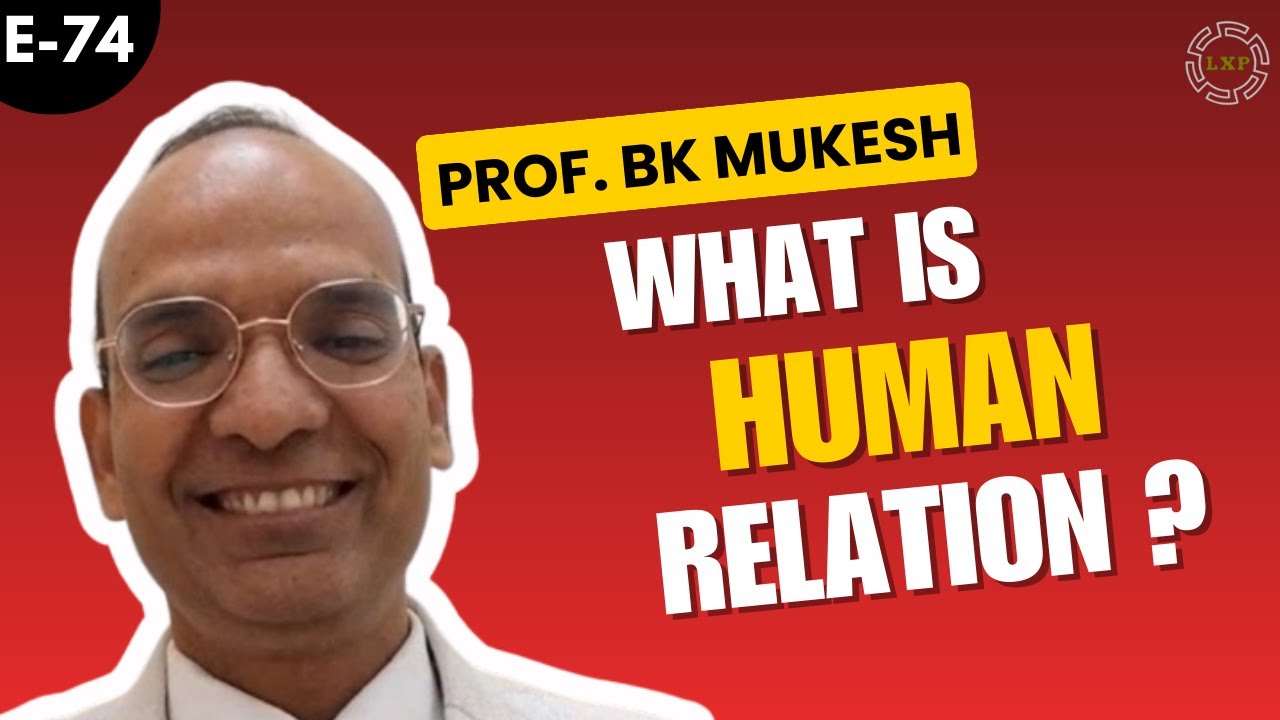 LXP | EP-74 I Is Social Media making us Unsocial I Prof. BK Mukesh