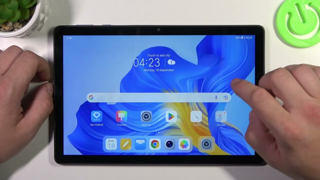 How to Dim / Brighten Screen of Honor Pad X8 &ndash; Access Brightness Slider