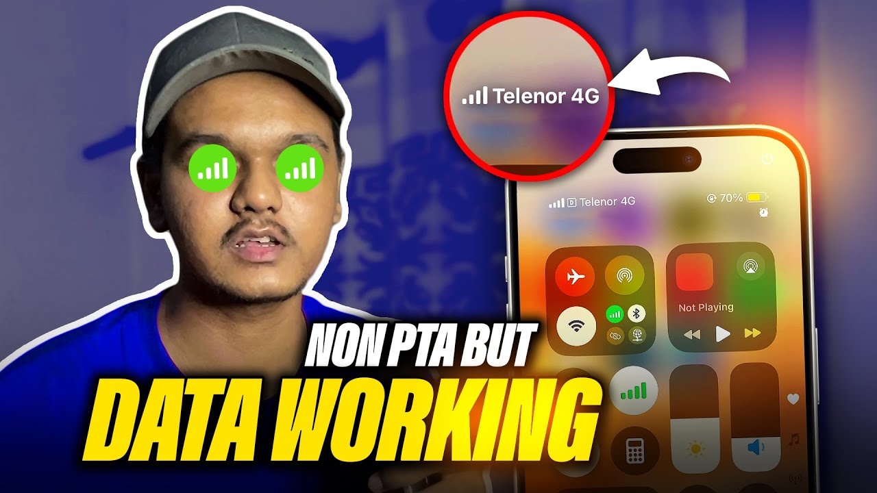 How To Use 4G Data On Non PTA iPhones | Good News For Non PTA Users!