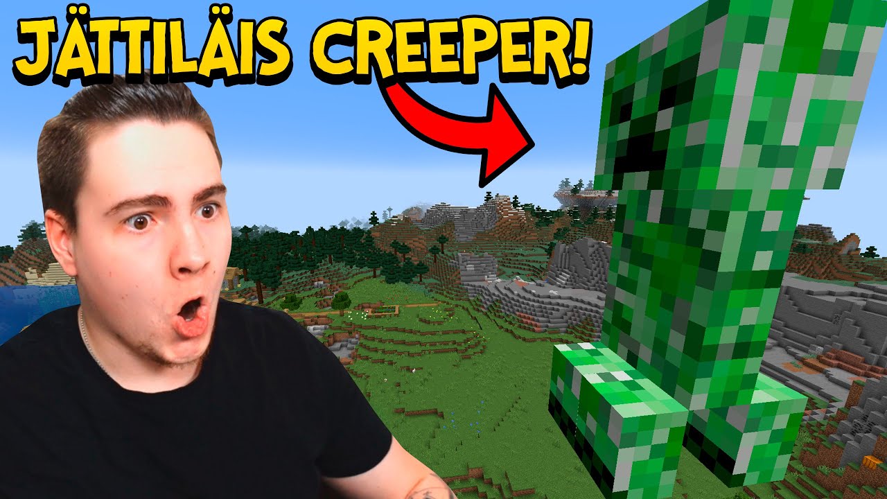 Laitoin Minecraftiin UUSIA Creeppereitä!