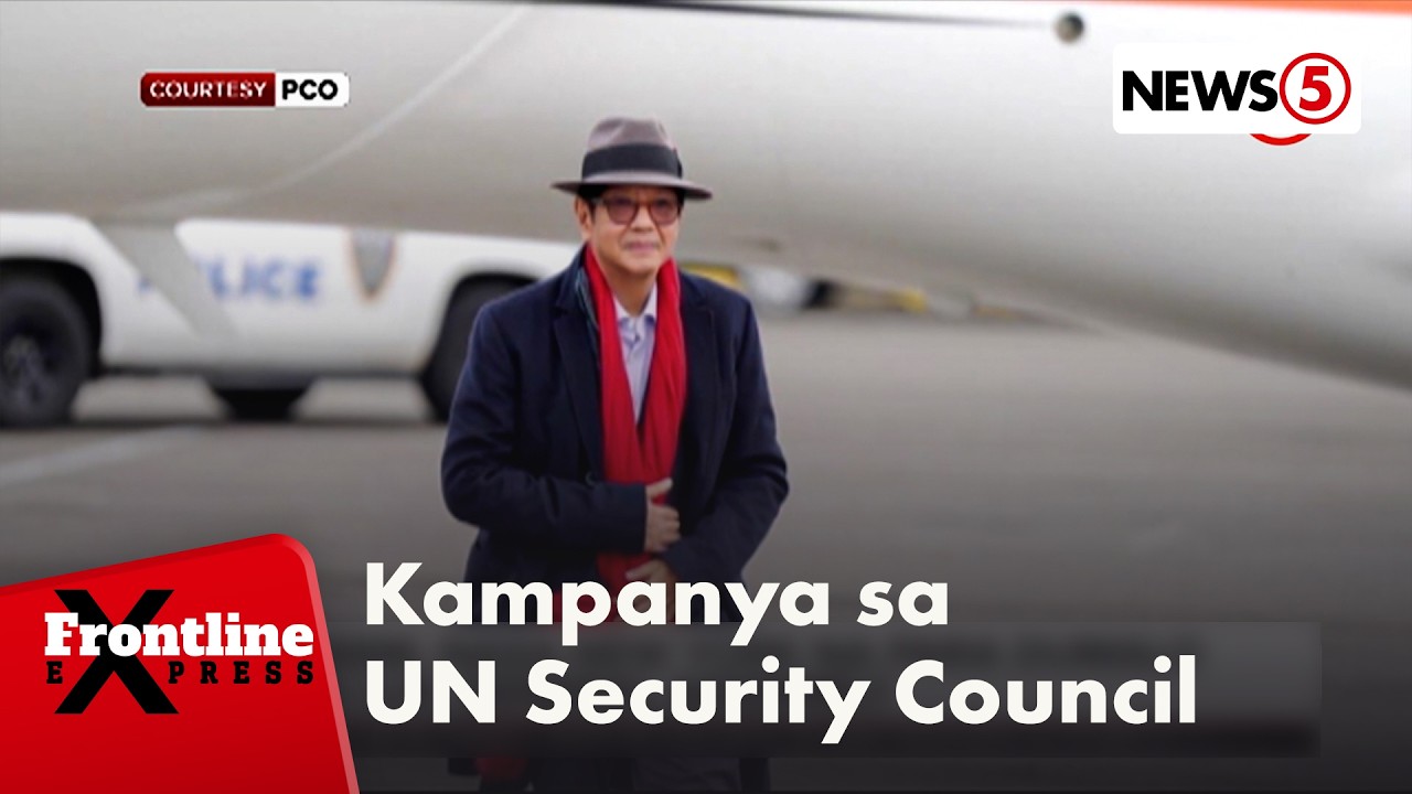 Pres. Bongbong Marcos, nasa New York na para ikampanya ang Pilipinas sa UN Security Council