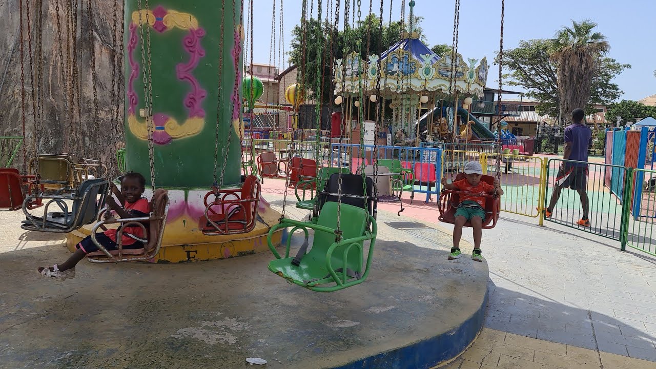 Bermain di Magic Land Dakar Senegal || Playground in Dakar Senegal