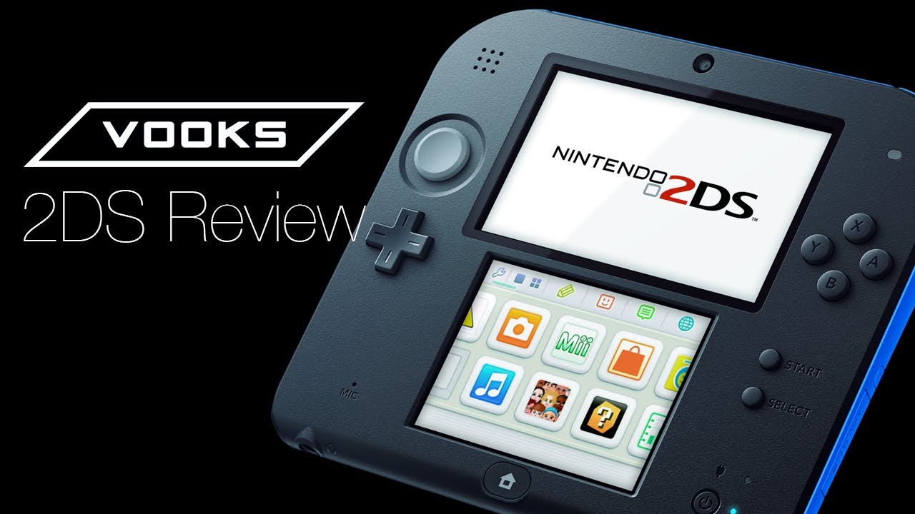 Vooks Reviews: Nintendo 2DS Hardware + Unboxing