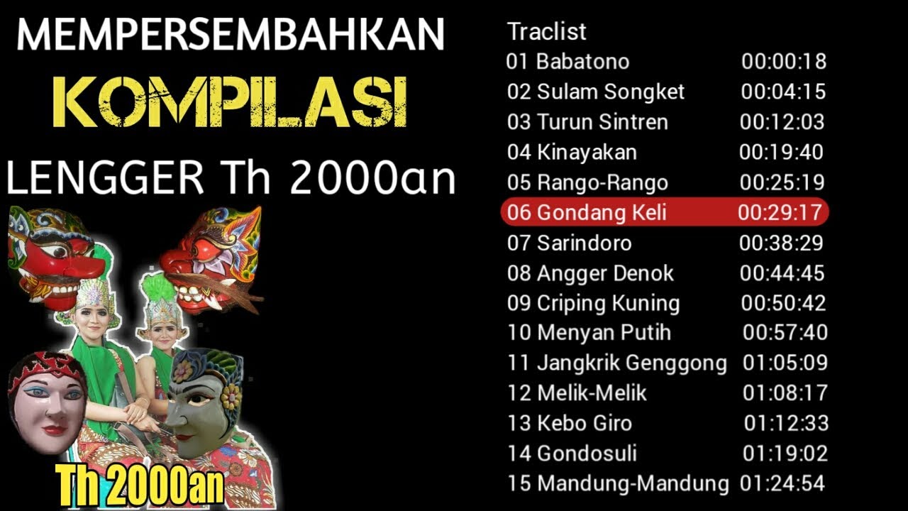 Full Album TARI LENGGER WONOSOBO - Kumpulan Lagu Tari Lengger Lawas