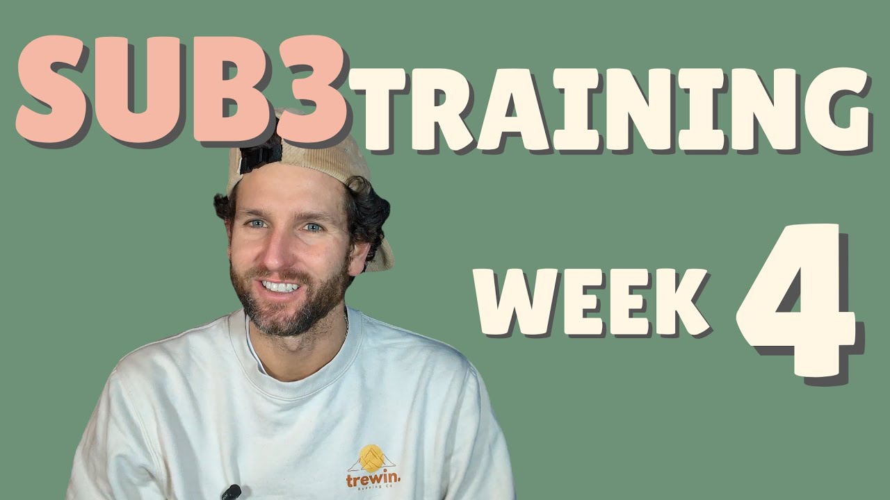 RECOVER AND REINTRODUCE - Week 4 - Edinburgh Marathon Training