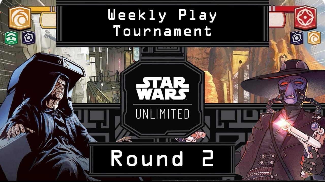 Star Wars Unlimited Premier LOF: Emperor Palpatine (SOR) Yellow vs. Cad Bane (SHD) Red
