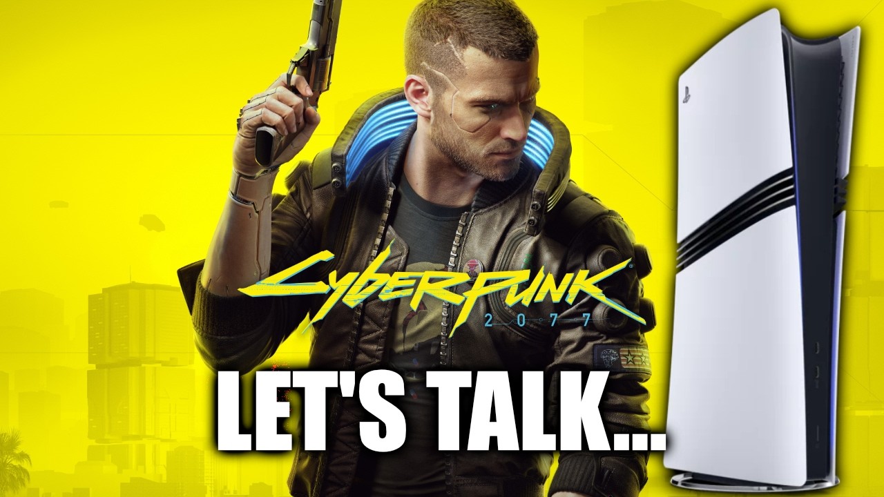 Cyberpunk выглядит ПОТРЯСАЮЩЕ на PS5 Pro!