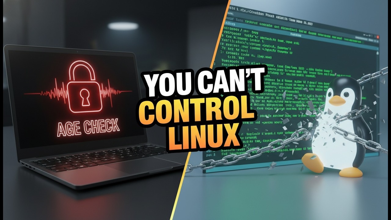 Linux против законов о проверке возраста: это не сработает.