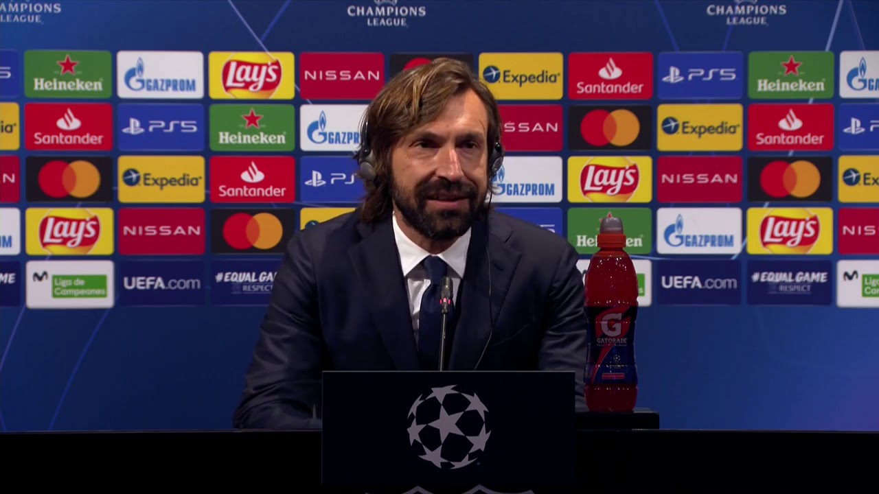 Barcellona-Juve 0-3, Pirlo in conferenza stampa dopo la partita: «Bravi ragazzi, grande partita»