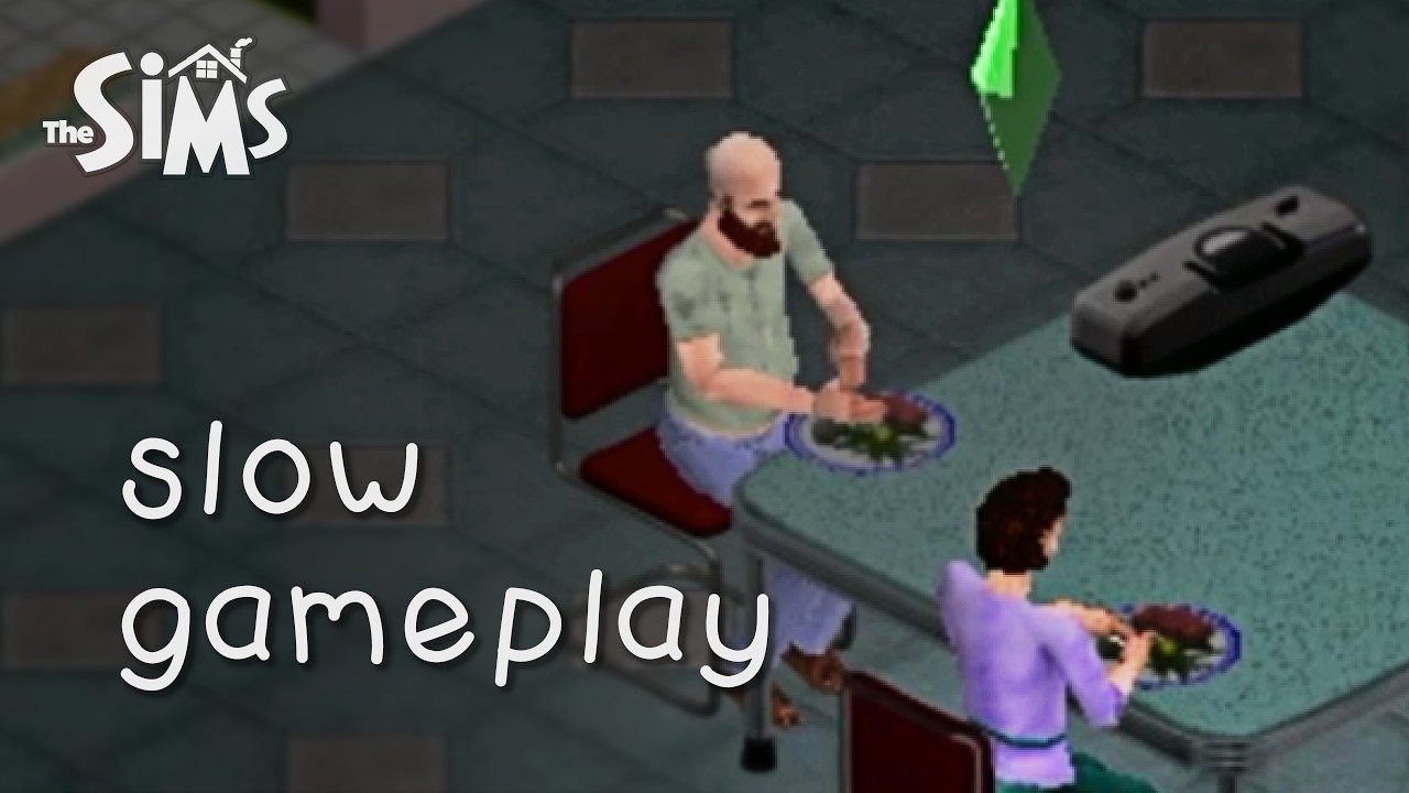 Sims 1 ASMR Gameplay 🦩 Newbie (No Commentary) [1]