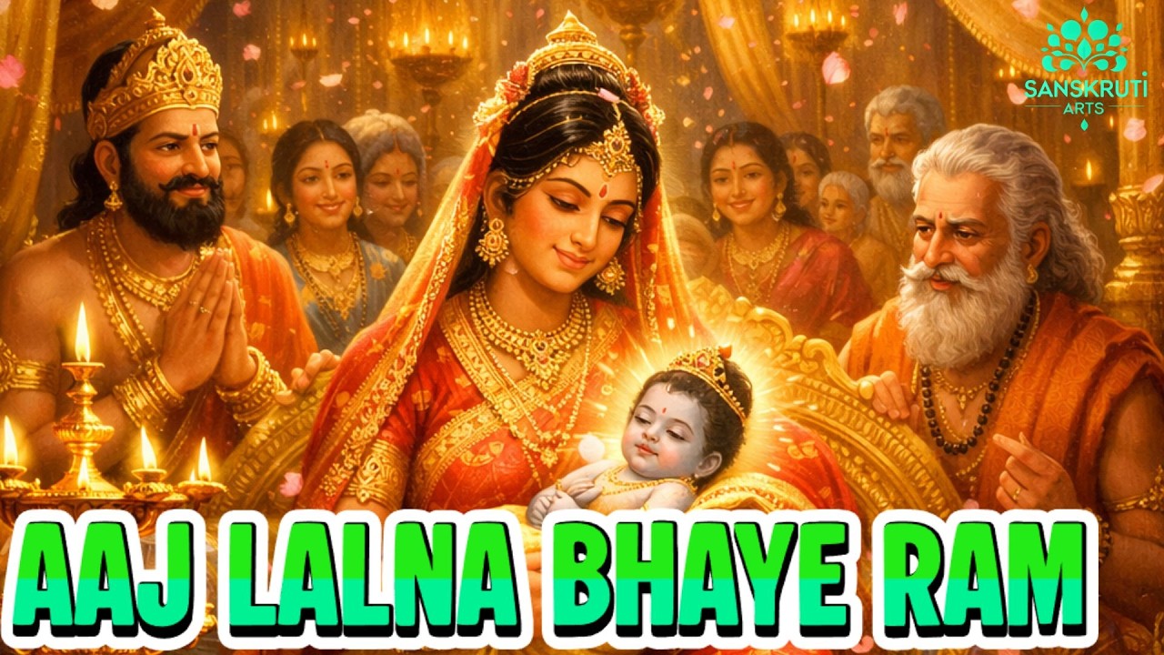 Ram Janam Geet - Aaj Lalna Bhaye Ram