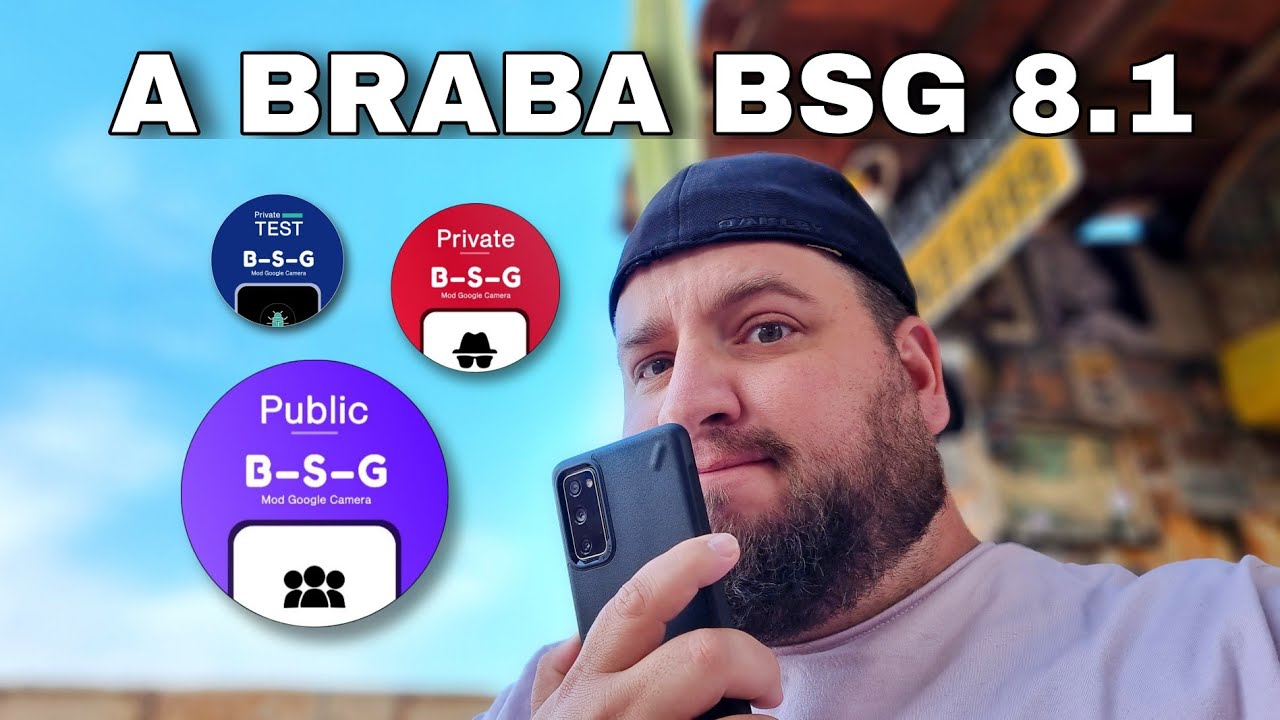 BSG 8.1 A TÃO FALADA GCAM - INSTALANDO E CONFIGURANDO