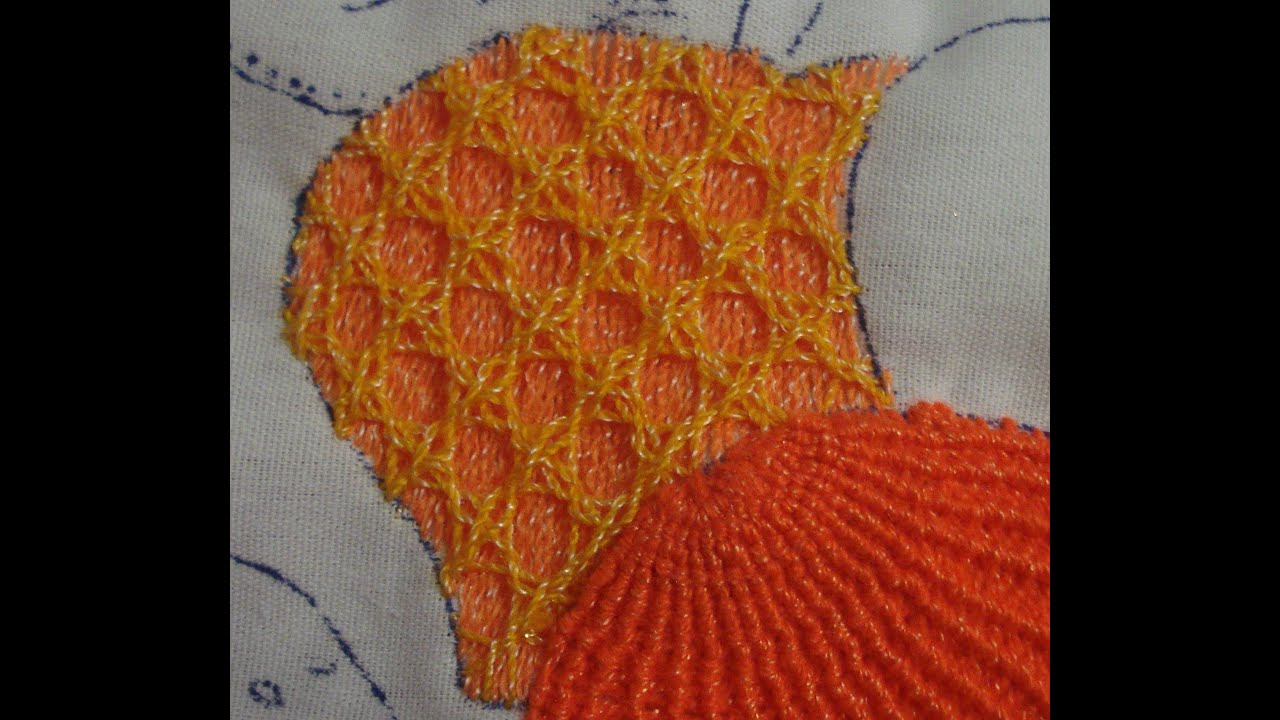 Bordado Fantasia Durazno # 1