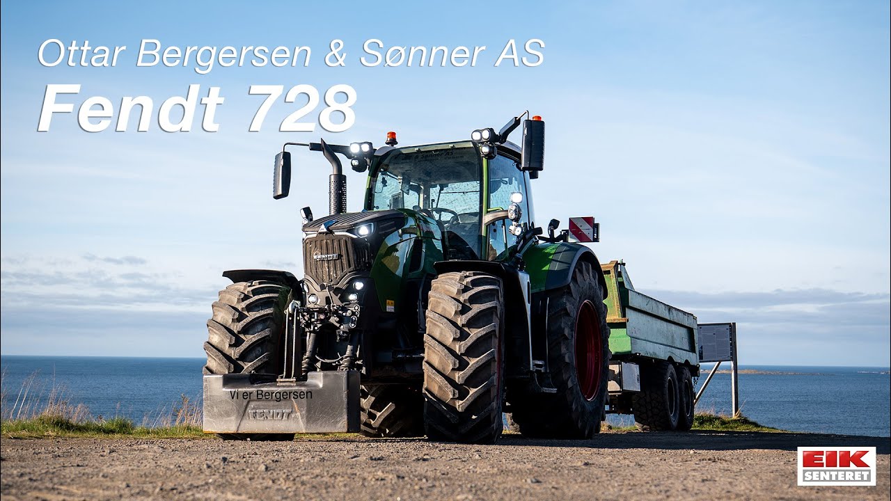 Fendt 728 gir kraft, økonomi og trygghet i Vesterålen