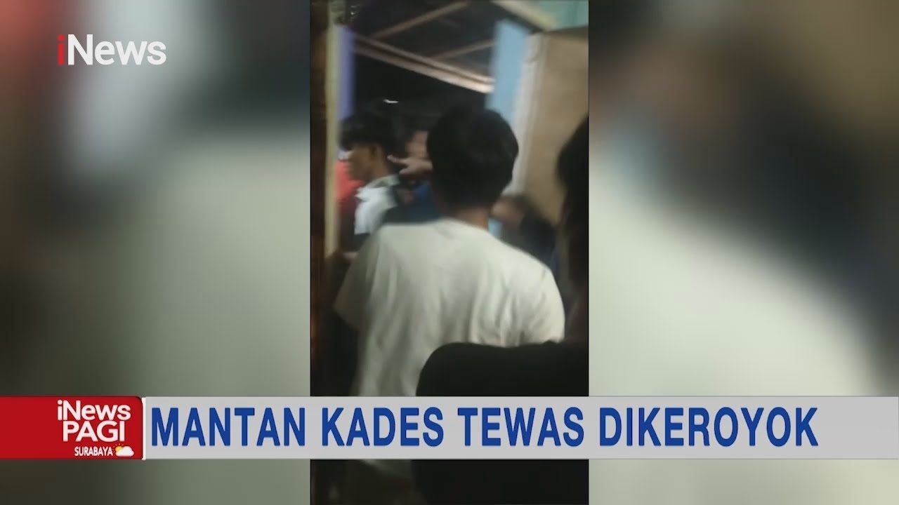 Mantan Kades Tewas Dikeroyok Warga, Keributan Terjadi di Sebuah Warung Kopi #iNewsPagi 10/03