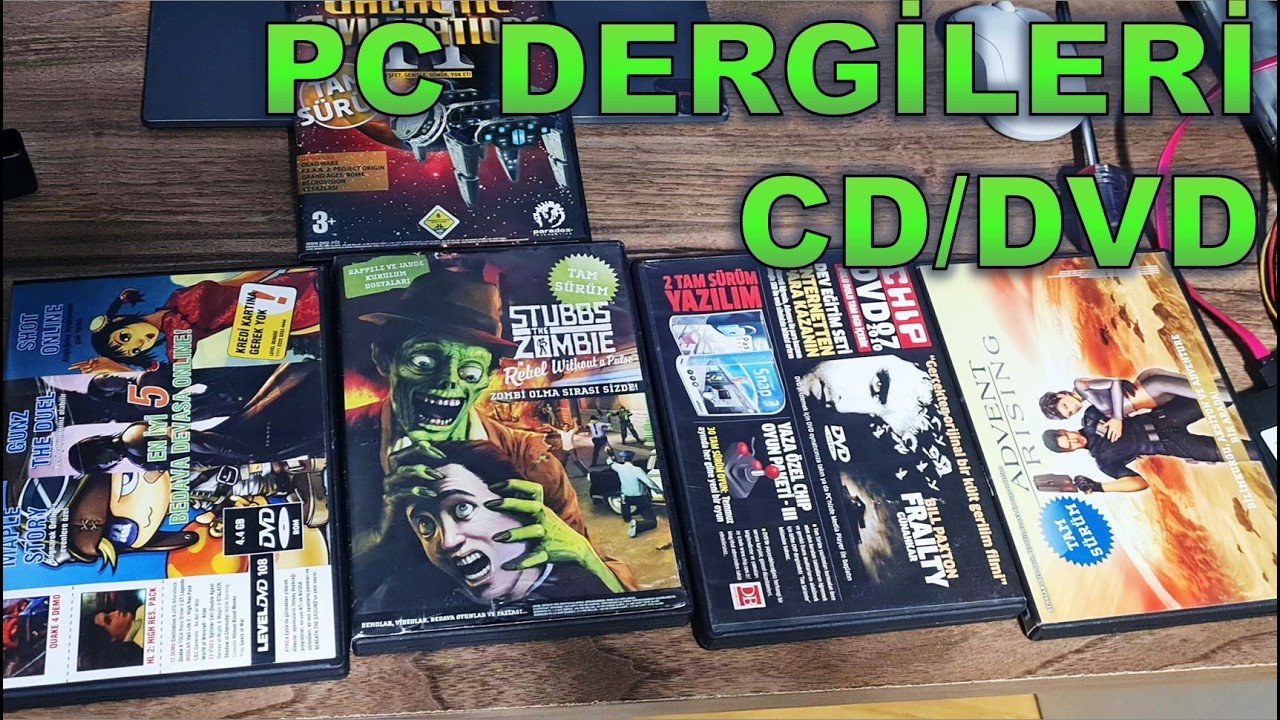 Bit Pazarından Aldığım Eski PC Dergi DVDlerine Göz Atıyoruz!