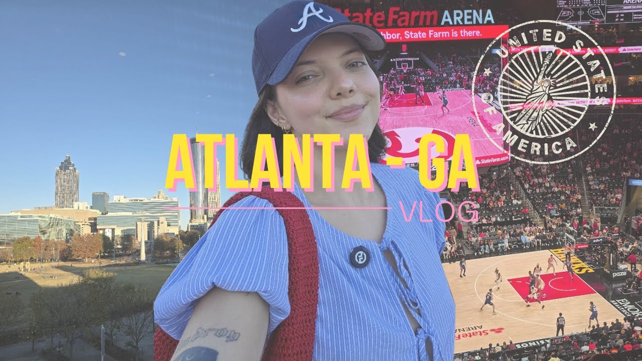 Visitando Atlanta: Coca-Cola World, College Football Hall e Basquete com o Atlanta Hawks!