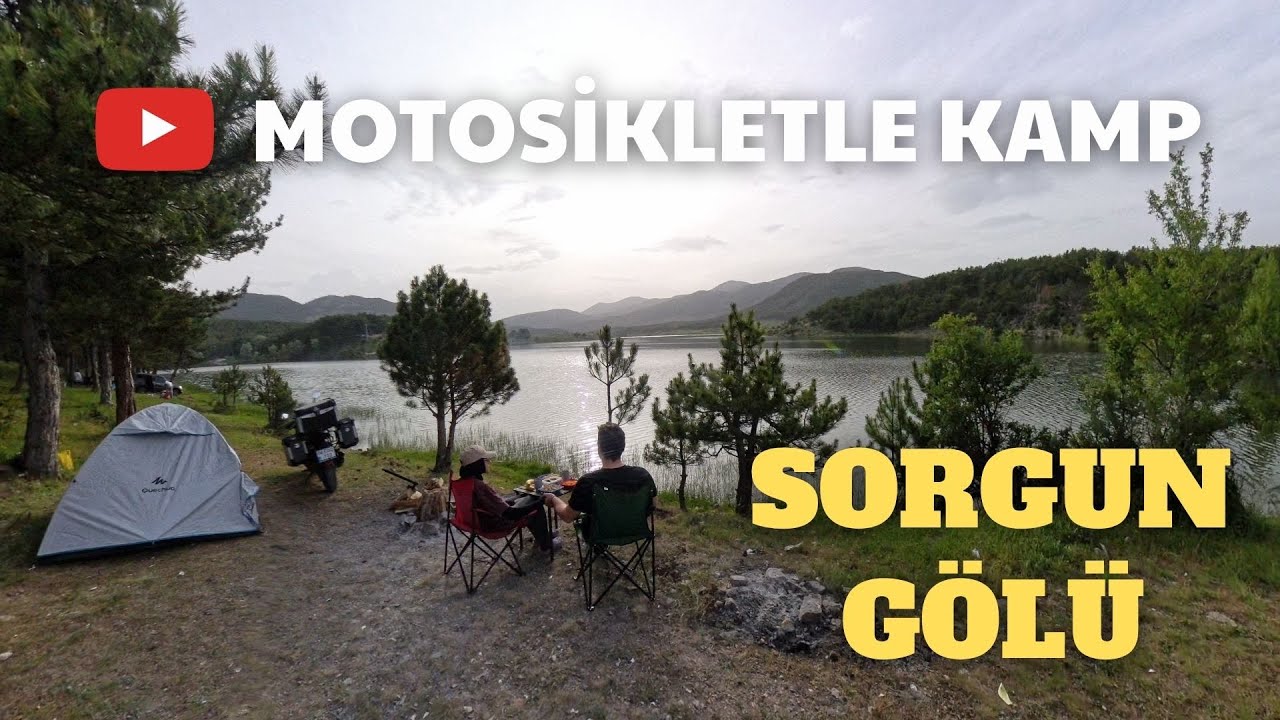 MOTOSİKLETLE KAMP  |  SORGUN GÖLÜ
