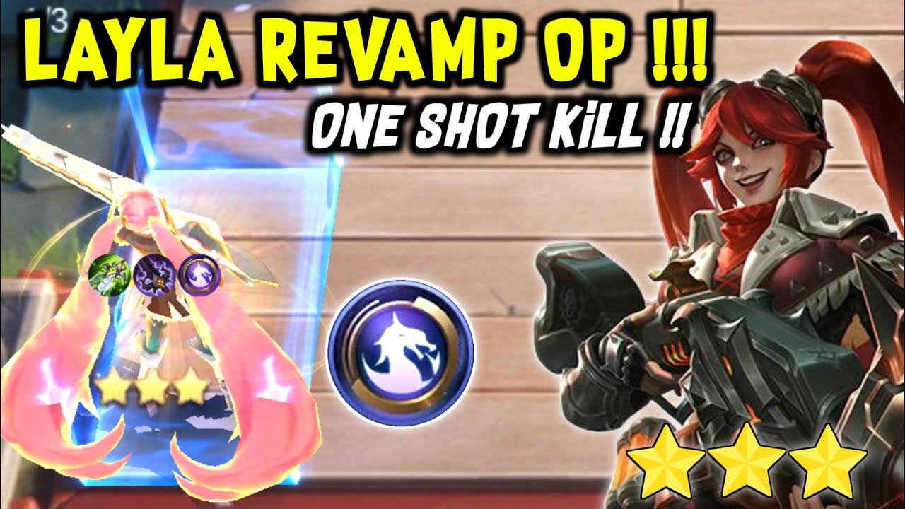 UPDATED LAYLA REVAMP OP !! TITAN ONE SHOT KILL !! COMBO MAGIC CHESS TERKUAT 2023