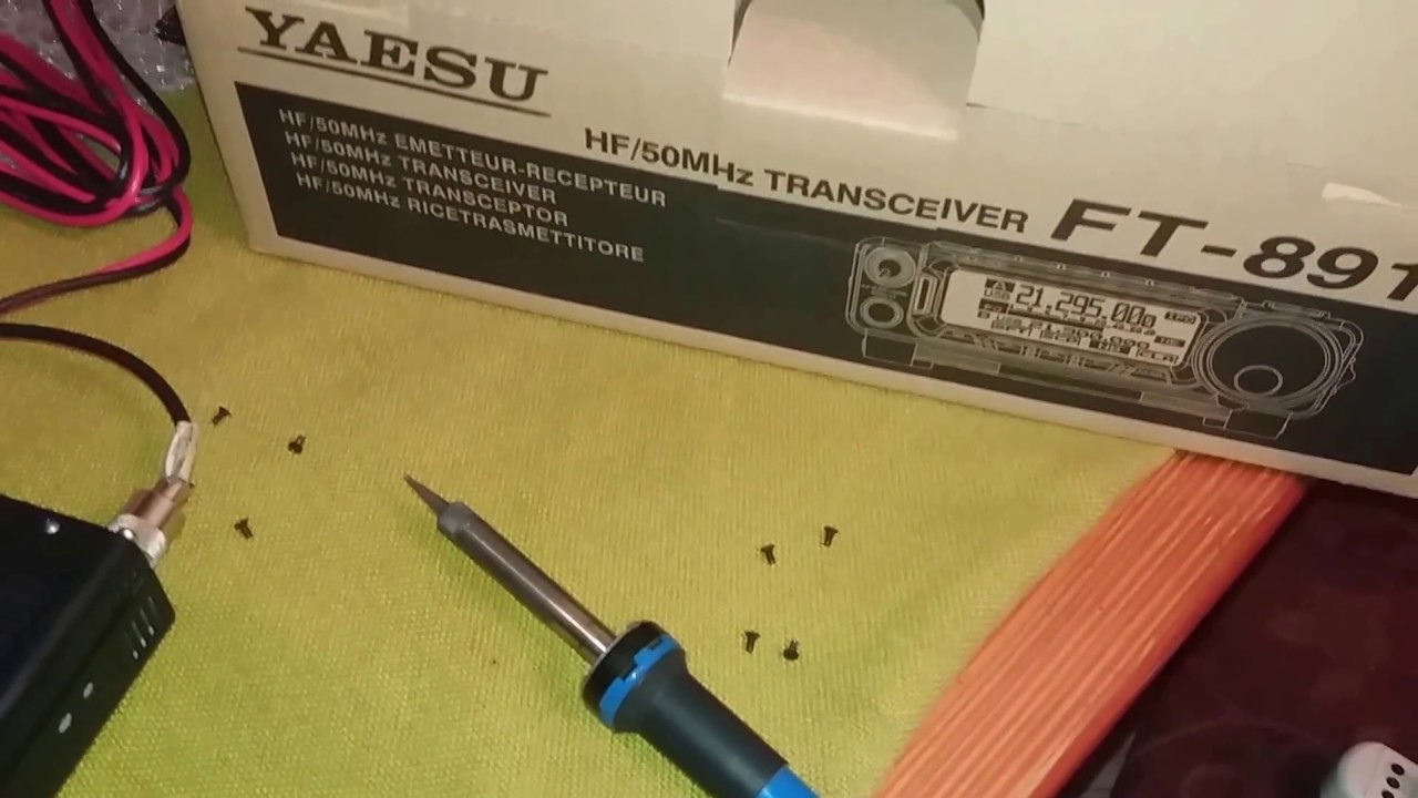 Modificación Mars-Cap del yaesu FT - 891 en Transmision