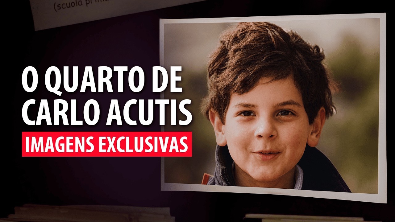 🎮 IMAGENS EXCLUSIVAS: COMO ERA O QUARTO DE CARLO ACUTIS?