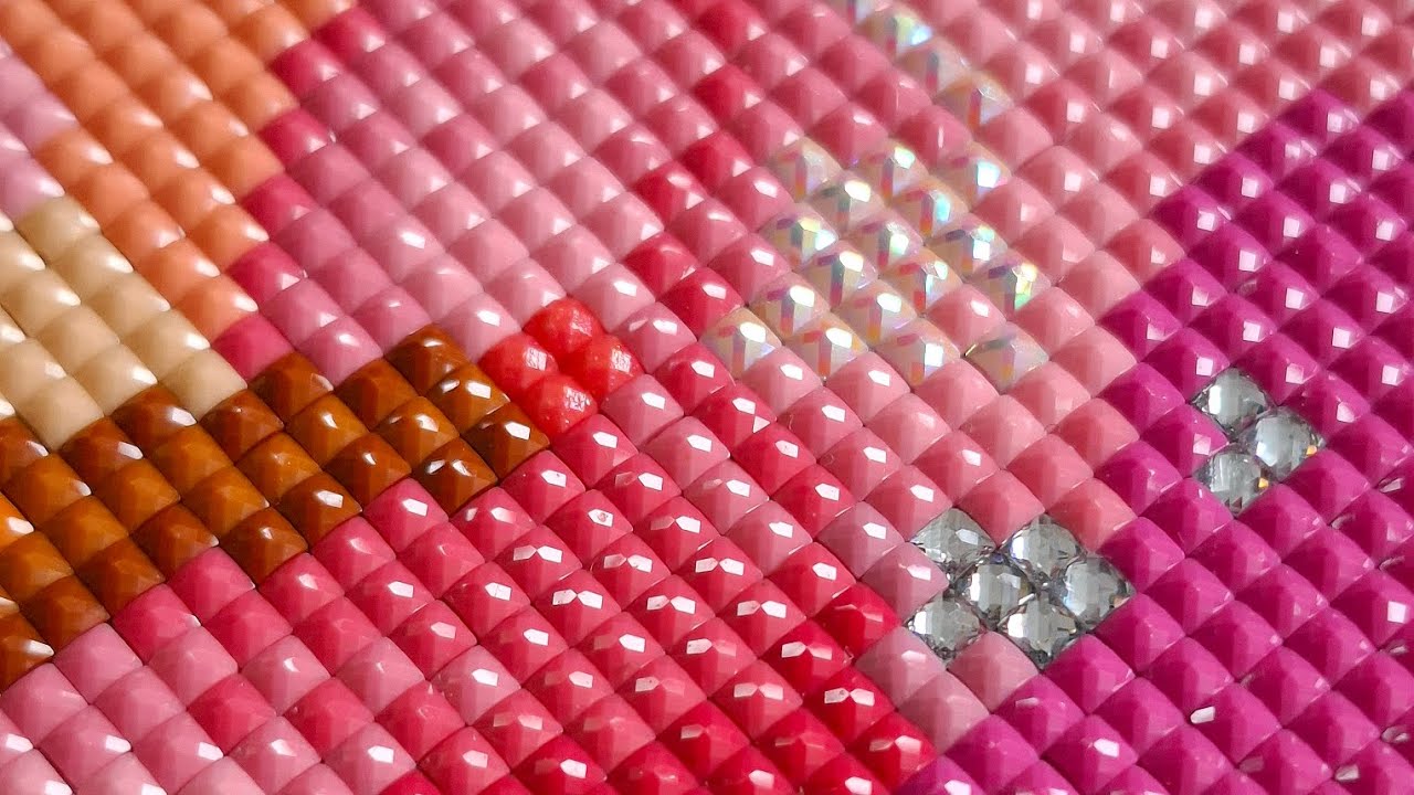 3x Satisfying & Relaxing ASMR Diamond Painting Compilation - The LAST one 🥹 - No Talking -Real Speed