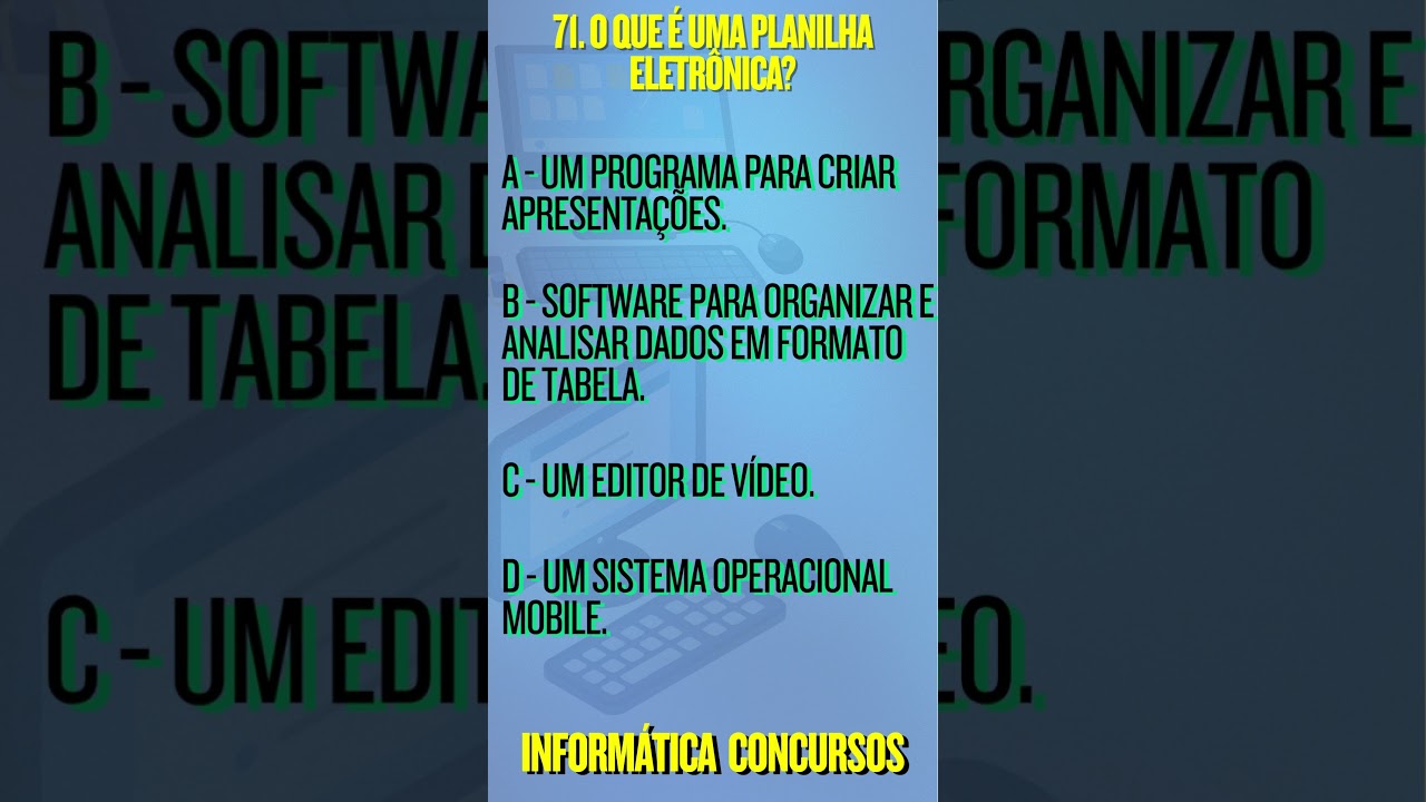 Perguntas de Informática concursos   71