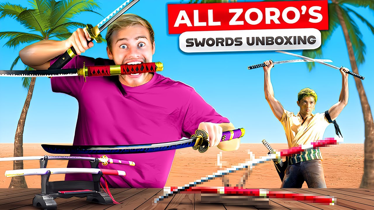 Unboxing ALL Zoro's Swords from ONE PIECE!