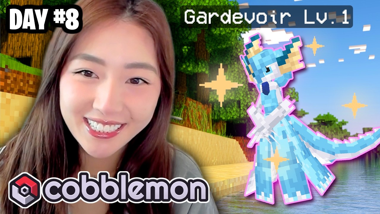 I GOT A SHINY GARDEVOIR IN COBBLEMON (opening all my fossils)