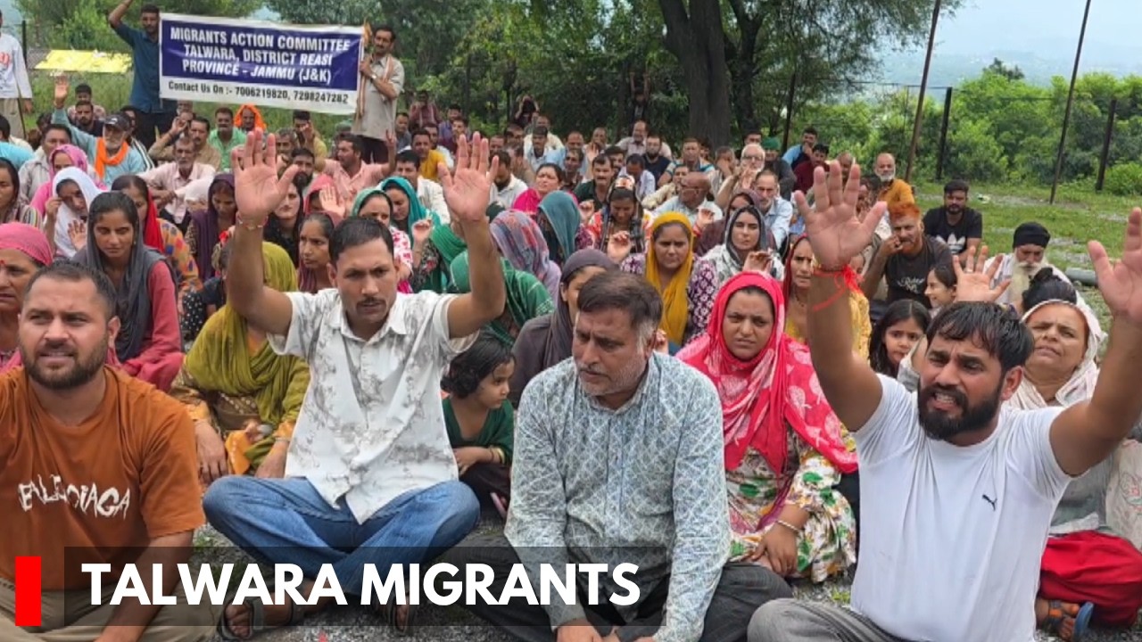 Reasi: Talwara Migrants Protest For Relief At Par With KPs, Dilapidated Condition Of Govt Quarters