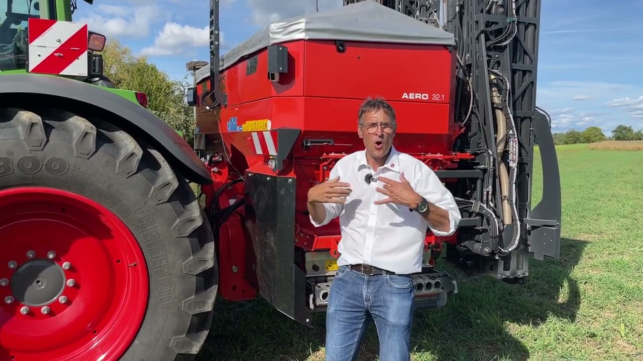 AGRITECHNICA Neuheit - AERO mit integriertem N-Sensor  |  RAUCH Landmaschinenfabrik GmbH