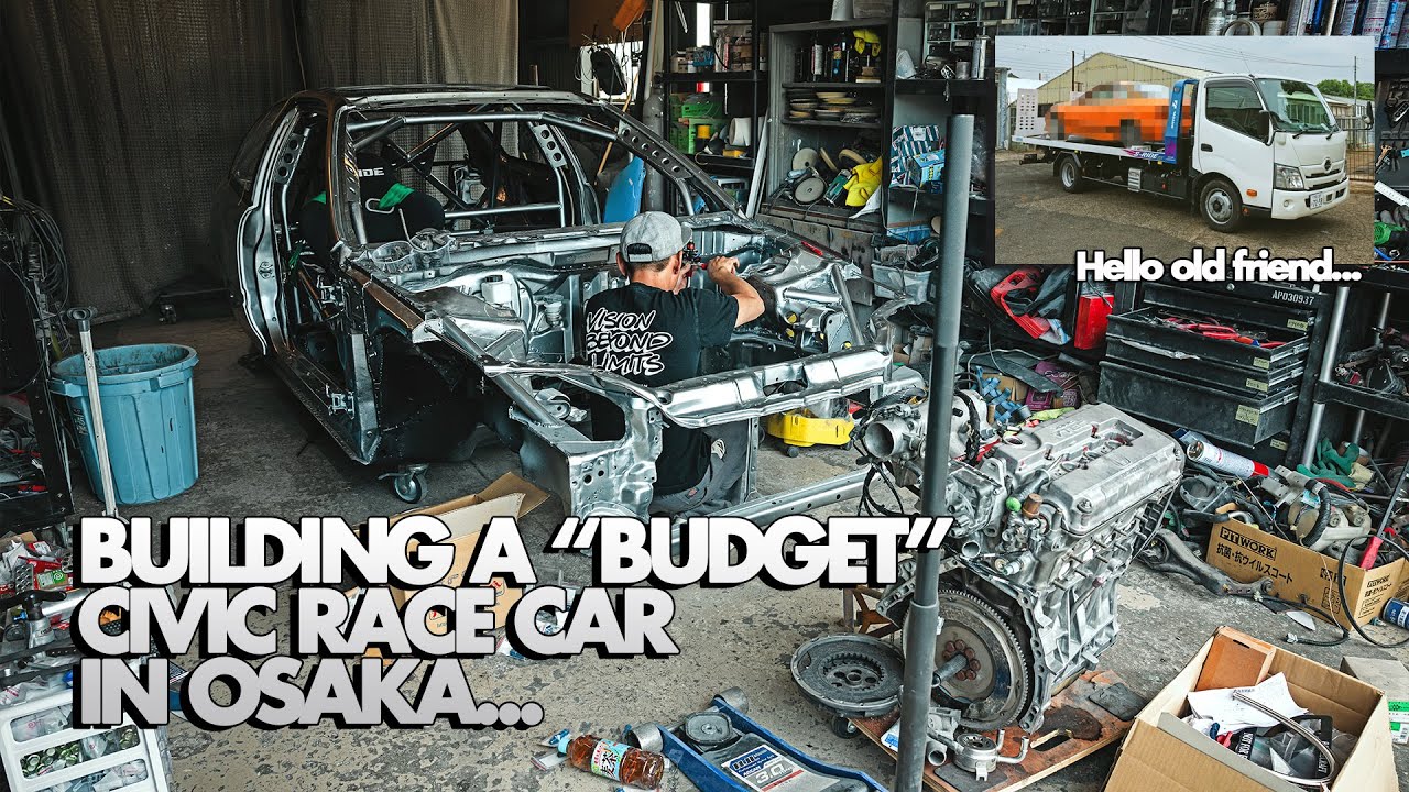 Osaka Civic race car on a budget and a build you never thought you'd see again...