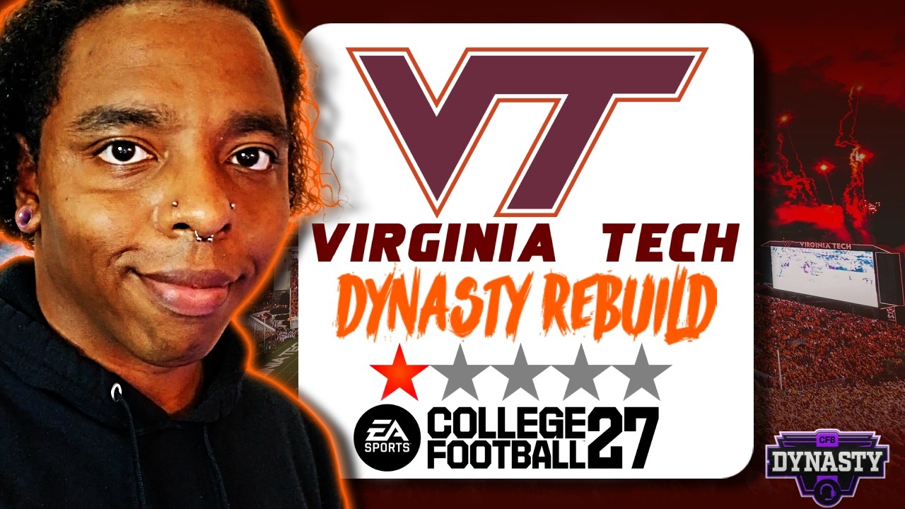 I Rebuilt Virginia Tech Into a POWERHOUSE in College Football 27