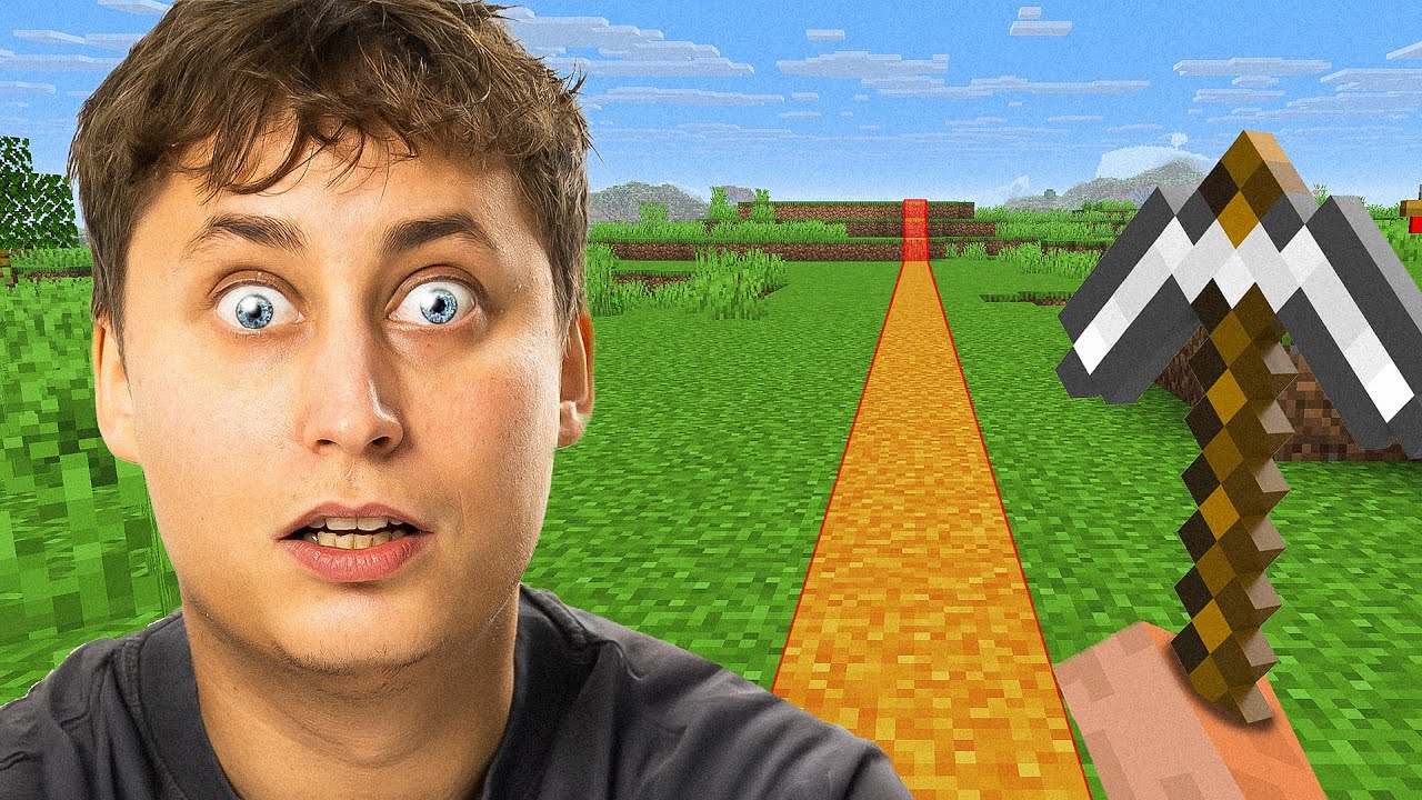 MINECRAFT PÅ EN RAK LINJE