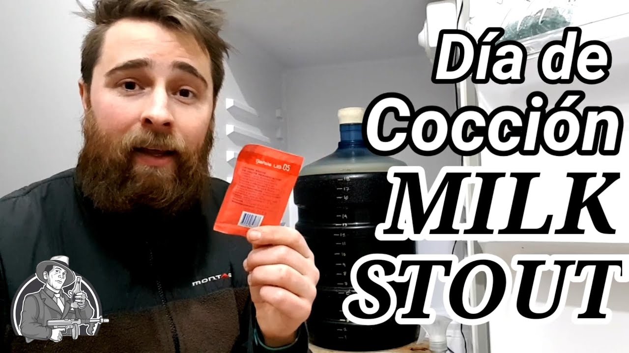 Dia de Coccion MILK STOUT CON CHOCOLATE 🍫 - Cerveza Artesanal | La Birra Nostra