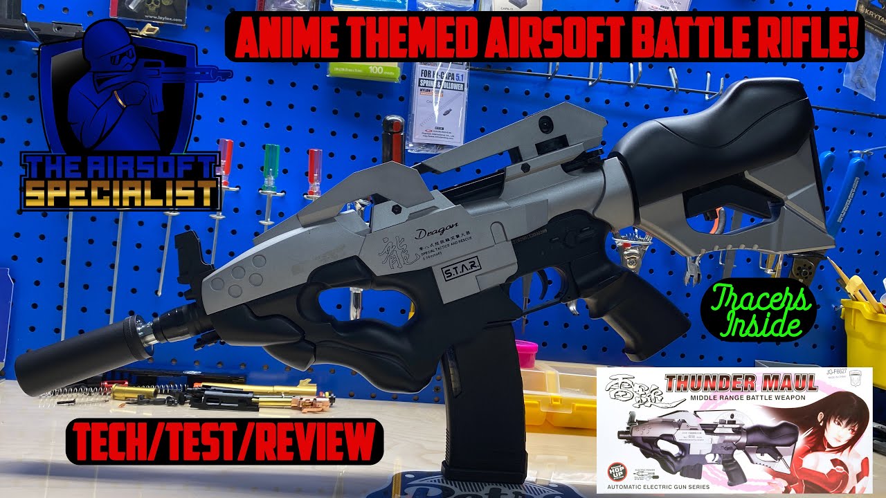 JG S.T.A.R. Dragon Thunder Maul Airsoft M4 Tech, Test, & Review