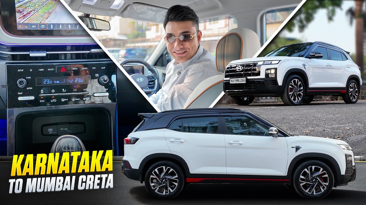 CRETA E from KARNATAKA to MUMBAI for SIGNATURE EDITION MODIFICATION with Auto A/C 🔥🔥| 📞7977662321