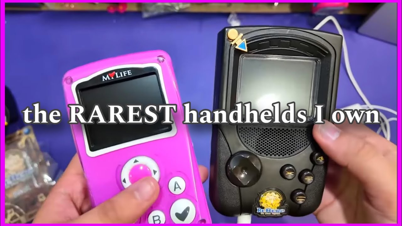 finding the RAREST and most OBSCURE handhelds I own🕹️