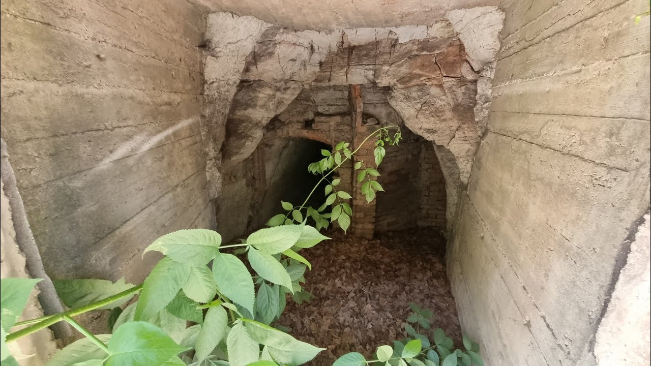 Die alten Historischen G&auml;nge Tunnel von Falkendorf