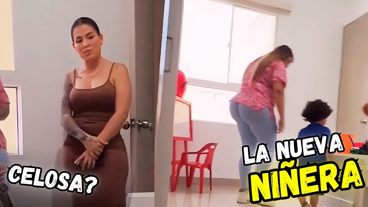 contrate ninera hermosa esposa enojada reaccion viral