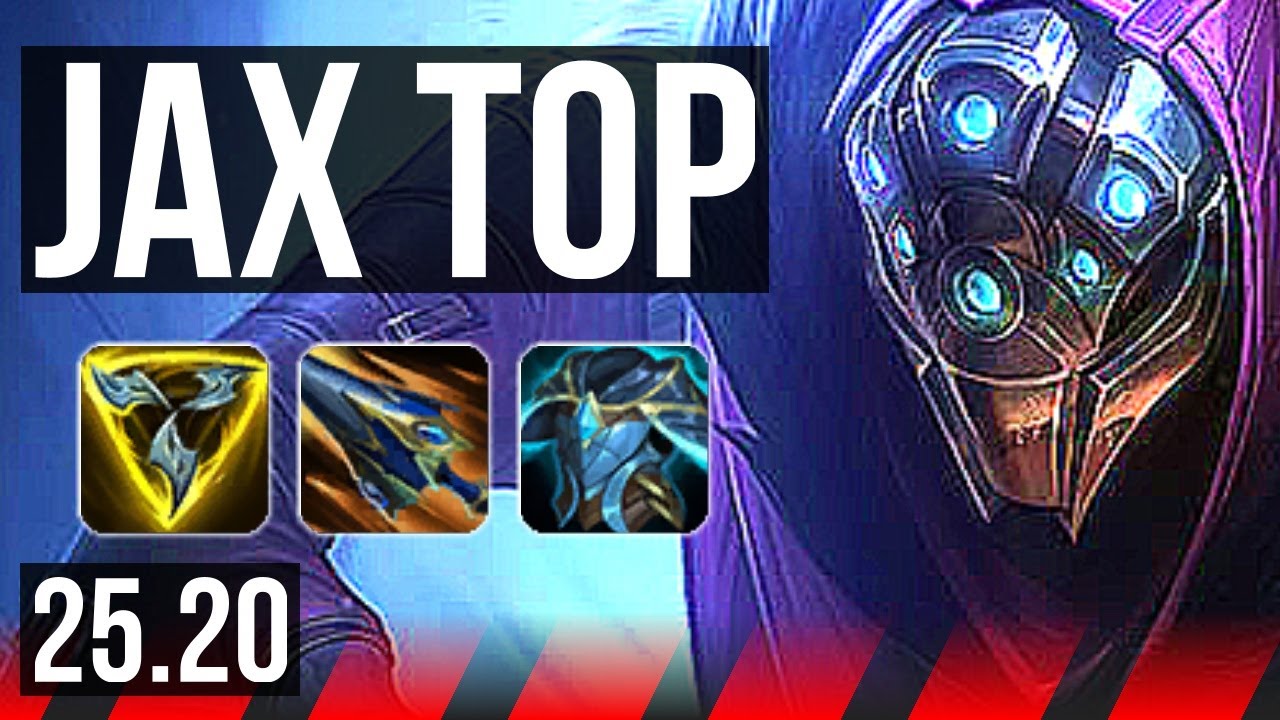 JAX vs VOLIBEAR (TOP) | 8/1/6 | EUW Diamond | 25.20