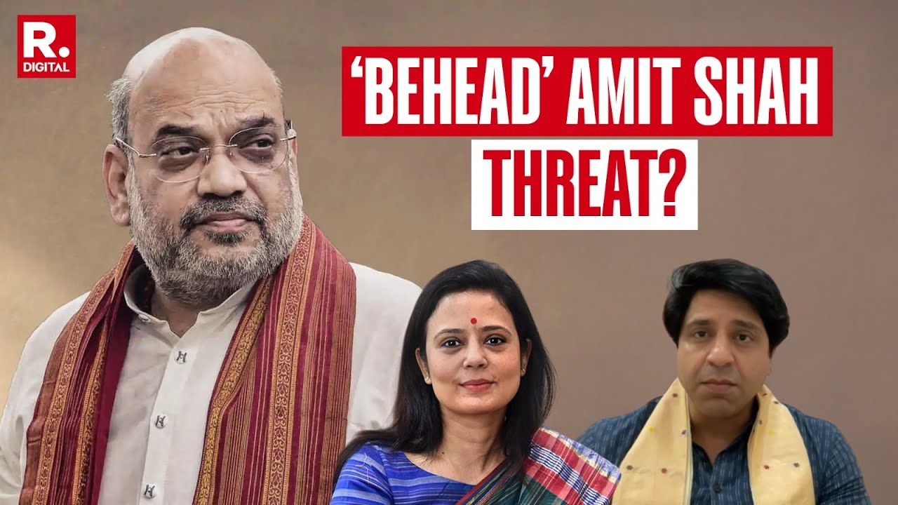 BJP Hits Out At Mahua Moitra For &lsquo;Behead&rsquo; Amit Shah Threat
